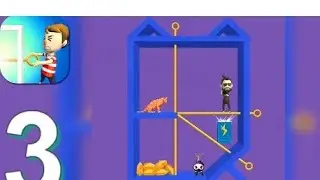 Pin Rescue - Pull The Pin - Gameplay Walkthrough Part 3 Levels 36 - 52 + Challenge Mode (Android)