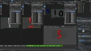 RENDER BUTTON & CAMERA MANAGER -Blender 2.80- Camera manager and Batch Rendering update