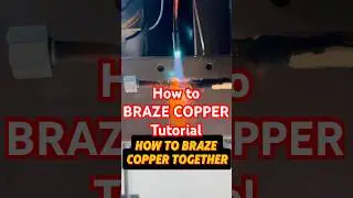 Copper Brazing 101: How to Join Copper Pipes & Fittings #tips  #copperpipe #fittings #diy #hvac