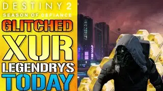 Destiny 2: GLITCHED XUR Is Here! Legendary Weapons & EXOTICS! (April 11th 2023) Season Of Defiance