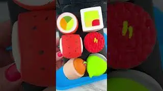 Packing School Lunch with Fidget Food *SUSHI* Satisfing Video ASMR! #fidgets #asmr 🍣🍱