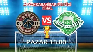 Afka Gsk - Ege Fk u14 Ligi Final Maçı Özeti ve Şampiyonluk Görüntüleri 
