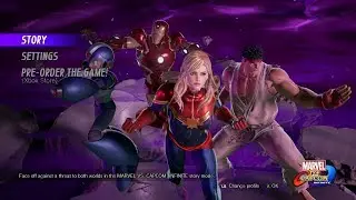 Marvel VS CAPCOM Infinite Story demo