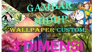 Wallpaper 3D Terbaru || Jual Wallpaper Dinding Costum || Wa.085227504504