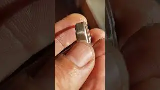 The Sterling Silver Bearing Ring, brushed finish and high polished. 180$ #jewelry