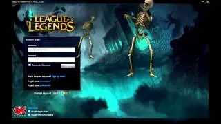 The Real Harrowing Login Screen