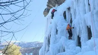 Ice climbing festival attracts nearly 500 participants | AFP