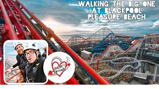 Walk the Big One experience at Blackpool Pleasure Beach - putting my big boy pants on