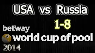 ---USA - vs.-  Russia --- 2014 World Cup Of Pool