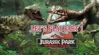 Let's Play Jurassic Park Operation Genesis part 1: Starting our own park!