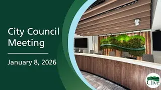 City Council Meeting - January 8, 2026