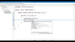 Java - Control Statements - Jump statements #break #continue