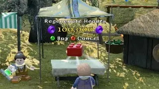 LEGO The Hobbit - Regenerate Hearts Red Bricks Location