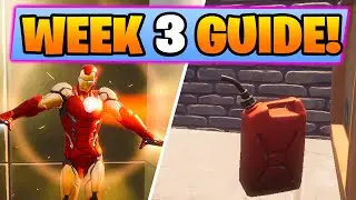ALL WEEK 3 CHALLENGES FORTNITE SEASON 4 CHAPTER 2