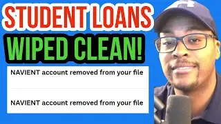 NEW 2025 CREDIT HACK! $100K FEDERAL Student Loans DELETED off Credit Report!