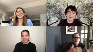 John Papsidera, Beth Bowling and Kim Miscia ('The Flight Attendant' casting directors) interview