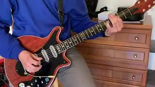 Who Wants To Live Forever - one take using AmpliTube