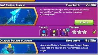Easily 3 Star the Yas! Sleigh, Queen Challenge (Clash of Clans) 2024