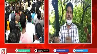 GULELI LOCALS TURN VIOLENT OVER IIT ISSUE; POLICE ESCORT SARPACH_Prudent Media Goa