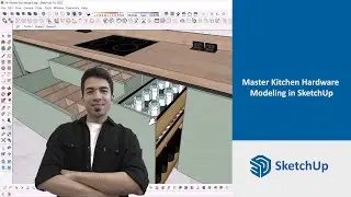 Master Kitchen Hardware Modeling in SketchUp: Pro Cabinet Design Tutorial