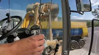 HYNDAI HL 770-7A front wheel loader POV