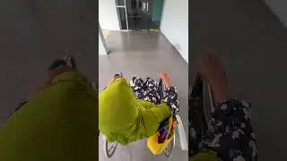 Menemani Ibu Pergi Terapi di RS #stroke #ibu