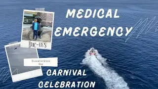 MEDICAL EMERGENCY ON DISEMBARKATION DAY🚨 l ACCIDENT IN THE MIAMI CANAL
