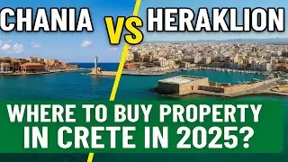 Chania vs Heraklion 🏝️ | Where to Buy Property in Crete in 2025?