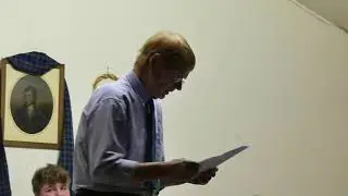 The Immortal Memory Robert Burns Killiecrankie Burns Supper 2018 by Peter Barr