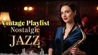 Timeless Jazz Classics for a Nostalgic Night ~ Vintage Jazz Lounge Vibes.