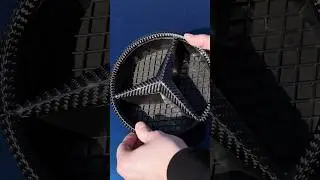 Mercedes Carbon Fiber Badge - how it's made?