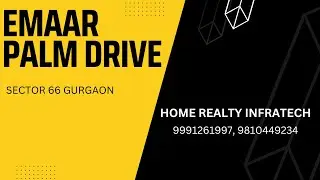 Emaar Palm Drive | Sky Terraces | 3BHK | Sector 66 Golf Course Extension Gurgaon