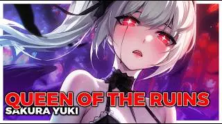 [Nightcore] Queen of the Ruins (Villainess • Female Vocals) [Lyrics]