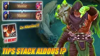 TUTORIAL CEPAT CARI STACK ALDOUS SEASON 26  | TOP GLOBAL ALDOUS - MLBB