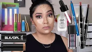 TRYING SOME NEW DRUGSTORE MAKEUP | FIRST IMPRESSIONS ALL DAY WEAR - ALEXISJAYDA