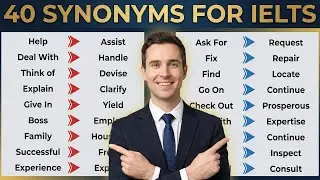 IELTS & TOEFL Vocabulary: Important Synonyms You Must Know | Speak with Peace 