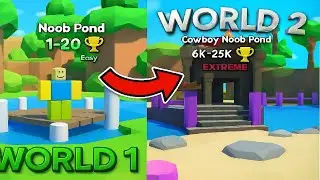 WORLD 2 UNLOCKED! Catch a Fish Simulator Roblox Gets INSANE 🔥