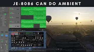 Ambient Track on the JE-8086 — Calm & Atmospheric