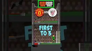 Beat The Keeper - Manchester United vs Athletic Club - First to 3 #beatthekeeper #europaleague