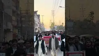 PTM Peshawar Protest 🪧🇦🇫 #ptm  #ManzoorPashteen #GilamanWazir #Shorts