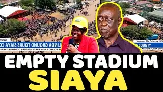 Total SHAME - Siaya BOYCOTT OBURU AND WANGA Rally- CROWD Walked Out In Siaya!