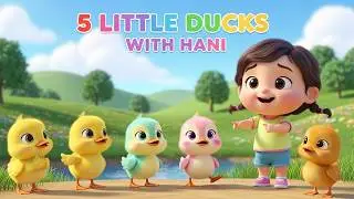 Five Little Ducks | Baby Hani&rsquo;s Counting Song #5littleducks #fivelittleducks