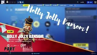 FORTNITE SAVE THE WORLD [HOLLY JOLLY RANSOM][BRING ME SANTA'S HEAD][QUEST PAGE 1/2