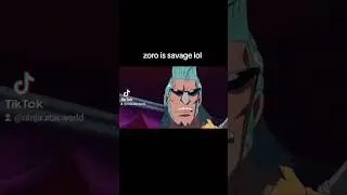one piece savage moment || zoro said rip to sanji going missing #zoro #sanji #savage #onepiece