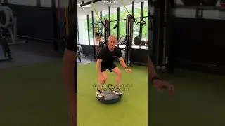 Using The BOSU BALL For Balance Exercises!