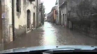 Piogge intense allerta a Cervinara