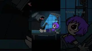 Nightmare Critters X Smiling Critters Harley Sawyer The Doctor VS CatNap 📺🐈&zwj;⬛ #animation