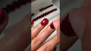 Get the Perfect Cat-Eye Nails with Valentina Red Velvet ✨&hearts;️