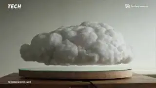 TMC Tech - This floating LED storm cloud is the coolest bluetooth speaker on the planet