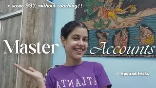 How I scored 90+ in ACCOUNTS without coaching!! 😱 || Class 12th Accountancy strategy || Cheena vir